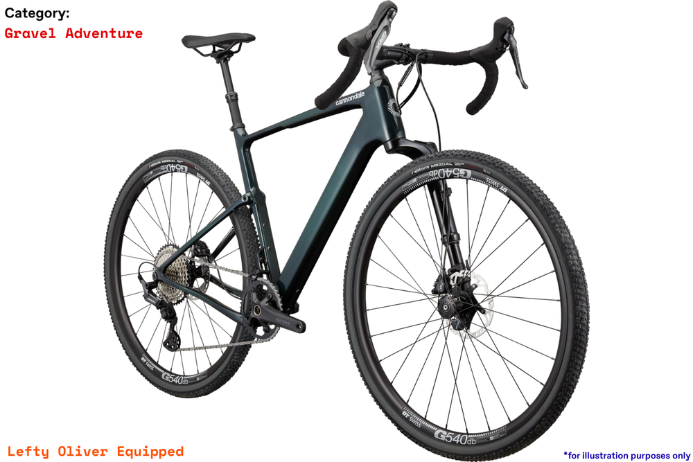 Cannondale Topstone Carbon 2 Lefty - GRN - Tinted Green | Hup